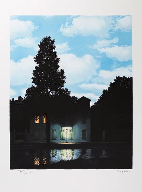 René Magritte (1898-1967)(after) - L'empire des Lumières #1.0
