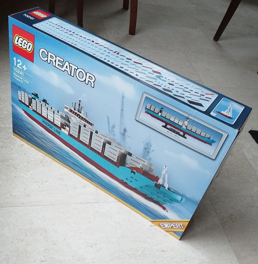 Lego creator decalmile container ship