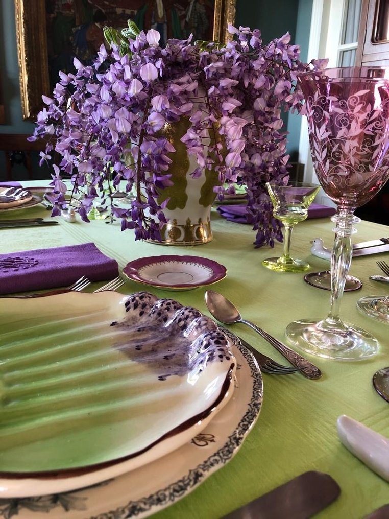 Mantel verde acid pentru mese ample. 270 x 180 - Față de masă  - 270 cm - 180 cm #2.1