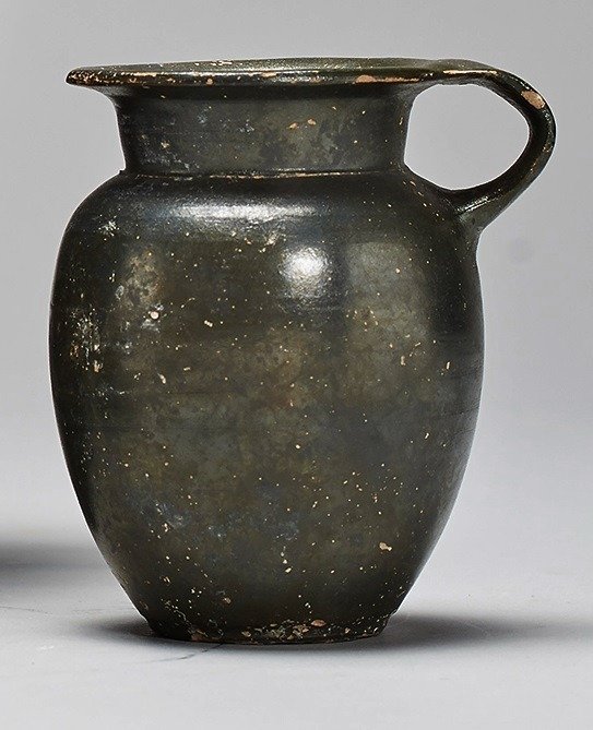 Ancient Greek, Magna Graecia Ceramic Apulian Olpe - With Spanish Export License Olpe #1.1