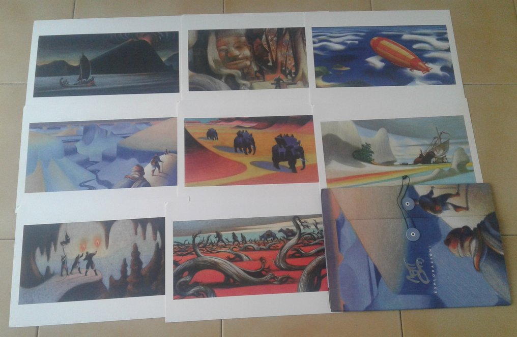 Lorenzo Mattotti - 1 Portfolio - Esplorazioni mai aperto #1.0