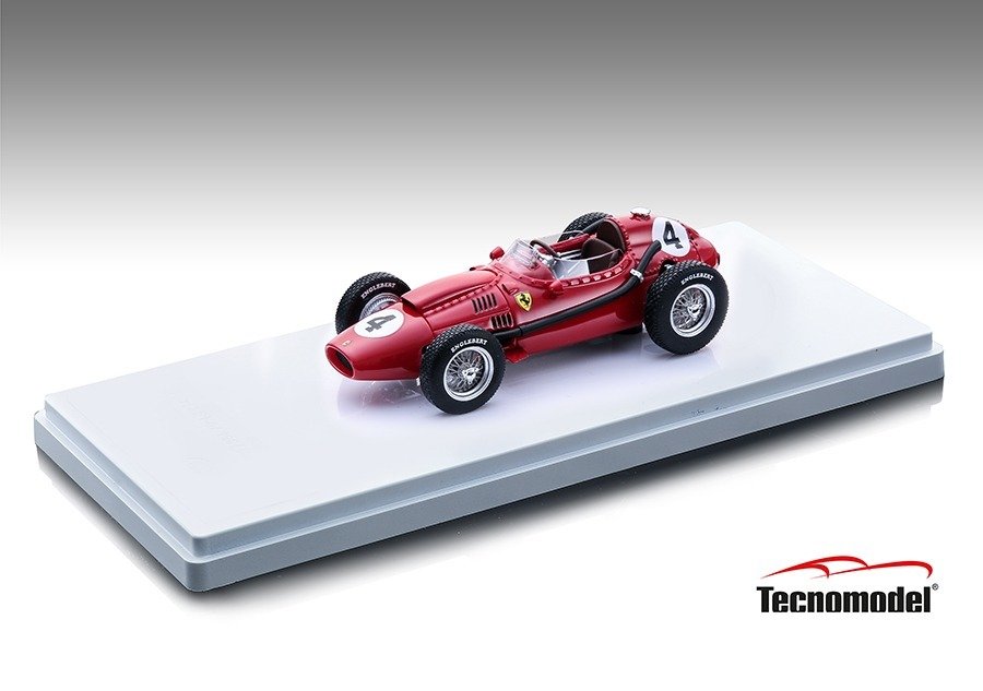 Tecnomodel 1:43 - 模型赛车 - Ferrari Dino 246 #4 Francia GP 1958 - Mike Hawthorn - TM43-24A #1.0