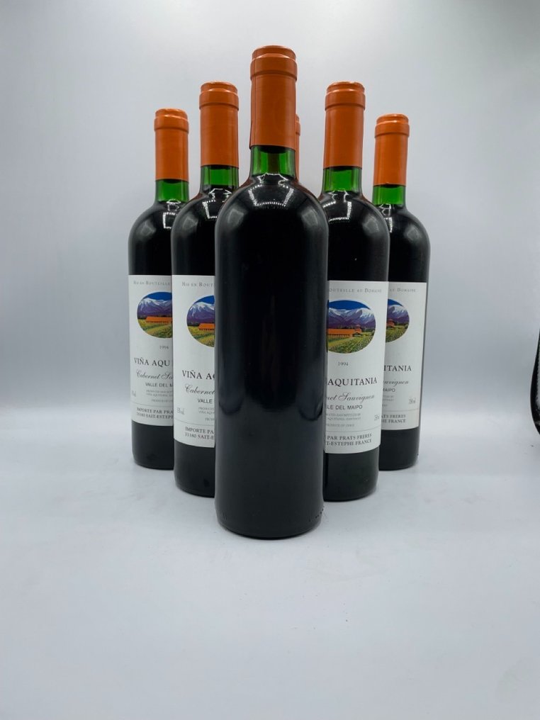 1994 Vina Aquitania Santiago, Valle del Maipo - 迈波谷 - 6 Bottle (0.75L) #3.2