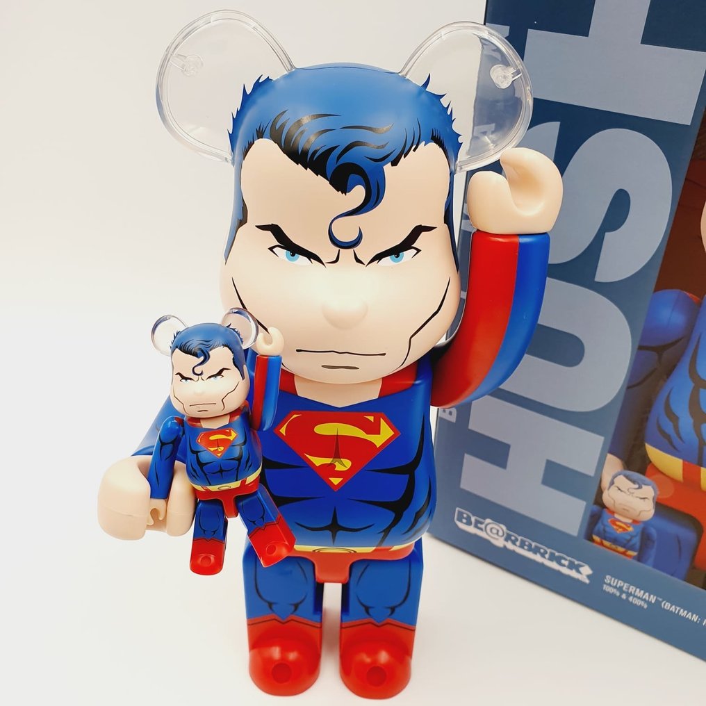 Medicom x Marvel - Be@rbrick Superman (Hush) 400% & 100% bearbrick 2022 #2.1