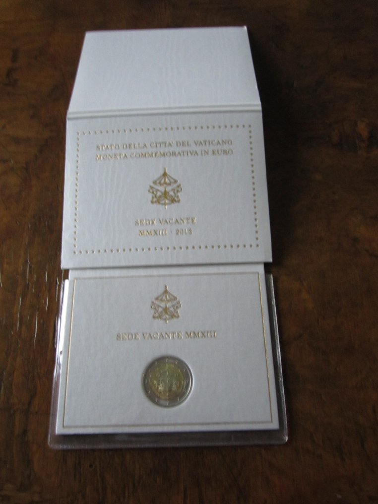 Βατικάνο. 2 Euro 2013 "Sede Vacante"  (χωρίς τιμή ασφαλείας) #1.0