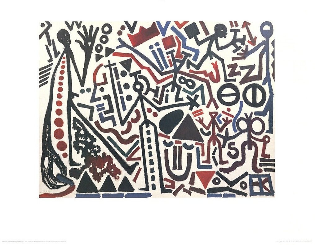 A.R. Penck - Die Zukunft des Emigranten 2 #1.0