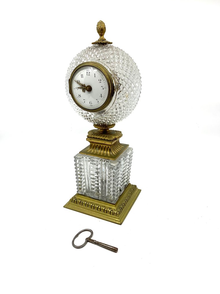 桌鐘和座鐘 -   水晶 - 1900年 #1.1
