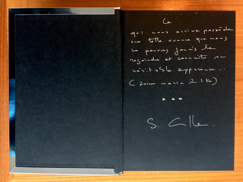 Signed; Sophie Calle - Ainsi de suite [with handwritten text] - 2016 #3.1
