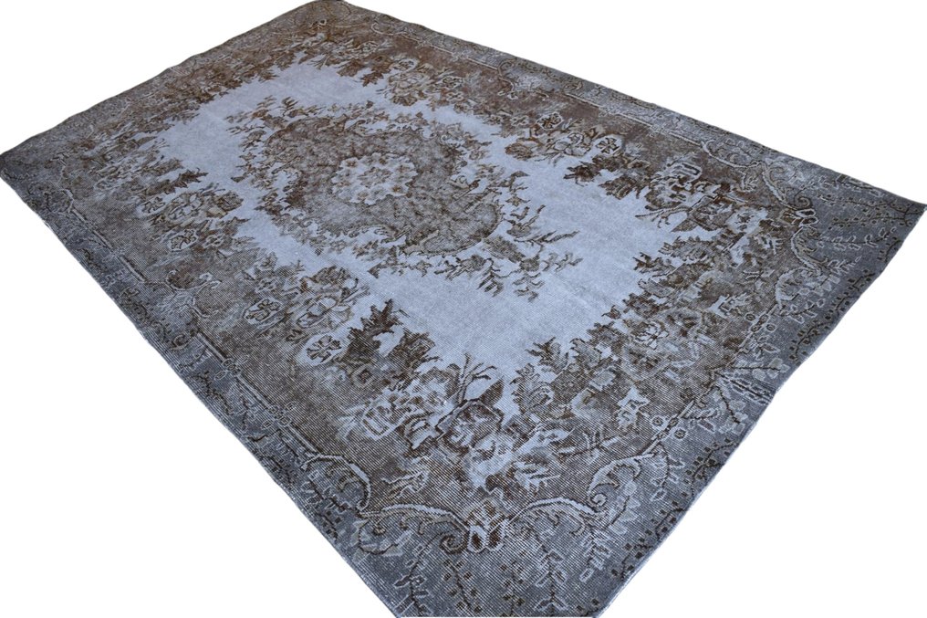 蓝灰色复古 - 小地毯 - 280 cm - 175 cm - 保证手工制作 #2.1