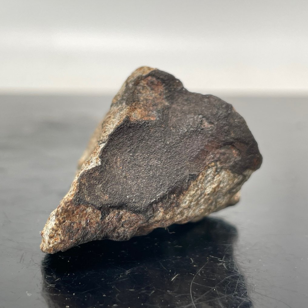 XXL VIÑALES meteorit, fúziós kéreggel. Fény orientáció, Regmaglyphs - 56 g #1.2