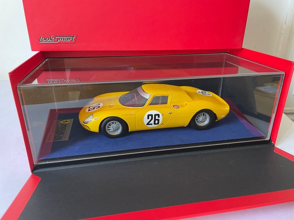 Look Smart 1:18 - Model race car - Ferrari 250LM Ecurie Francorchamps #26 2nd 24h Le Mans 1965 P.Dumay - G.Gosselin - LS18LM04 #1.0