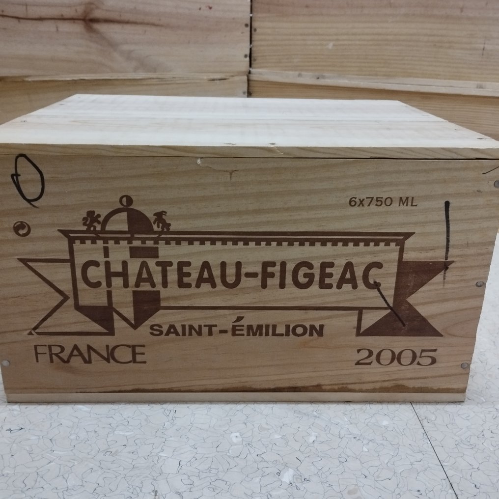 2005 Chateau Figeac - Saint-Émilion 1er Grand Cru Classé A - 6 Bottles (0.75L) #1.2