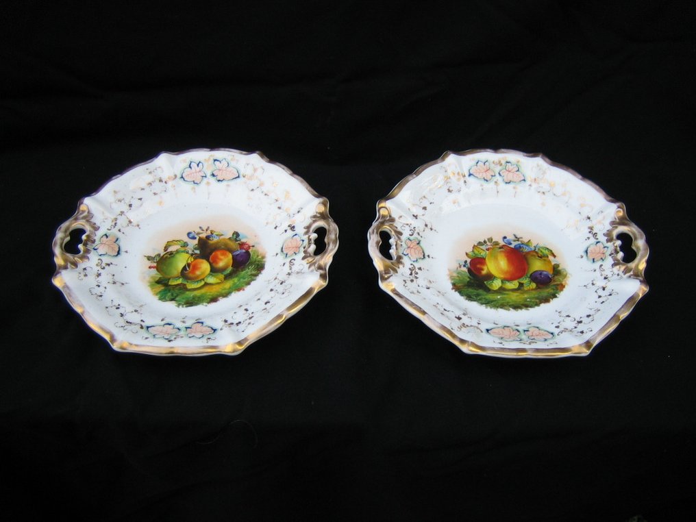 Gemalt Schalen - Plate (2) - Porcelain #1.1