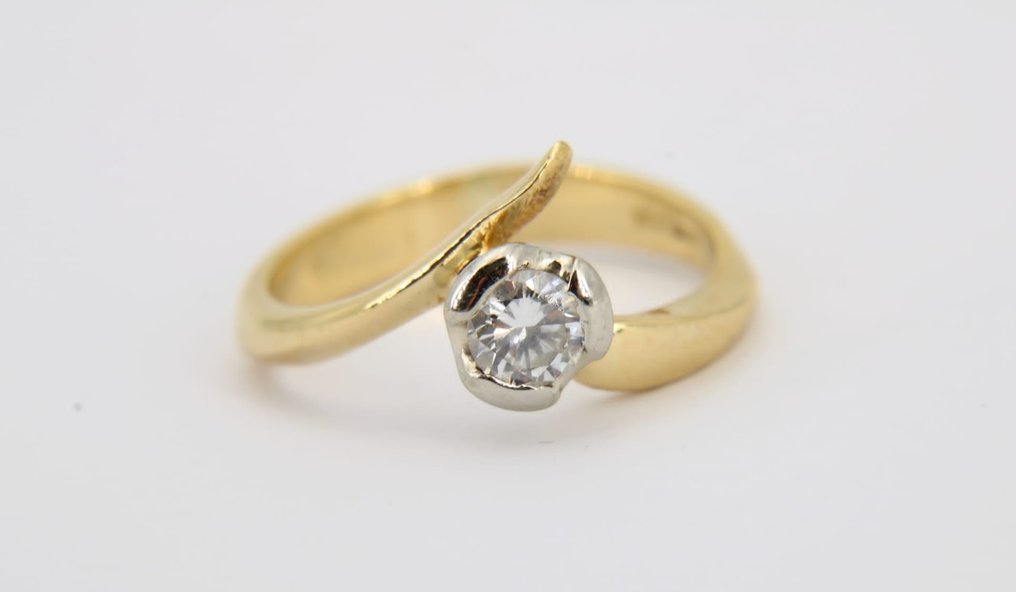 Damiani - Ring - 18 kt Gult guld, Vittguld Diamant #2.2