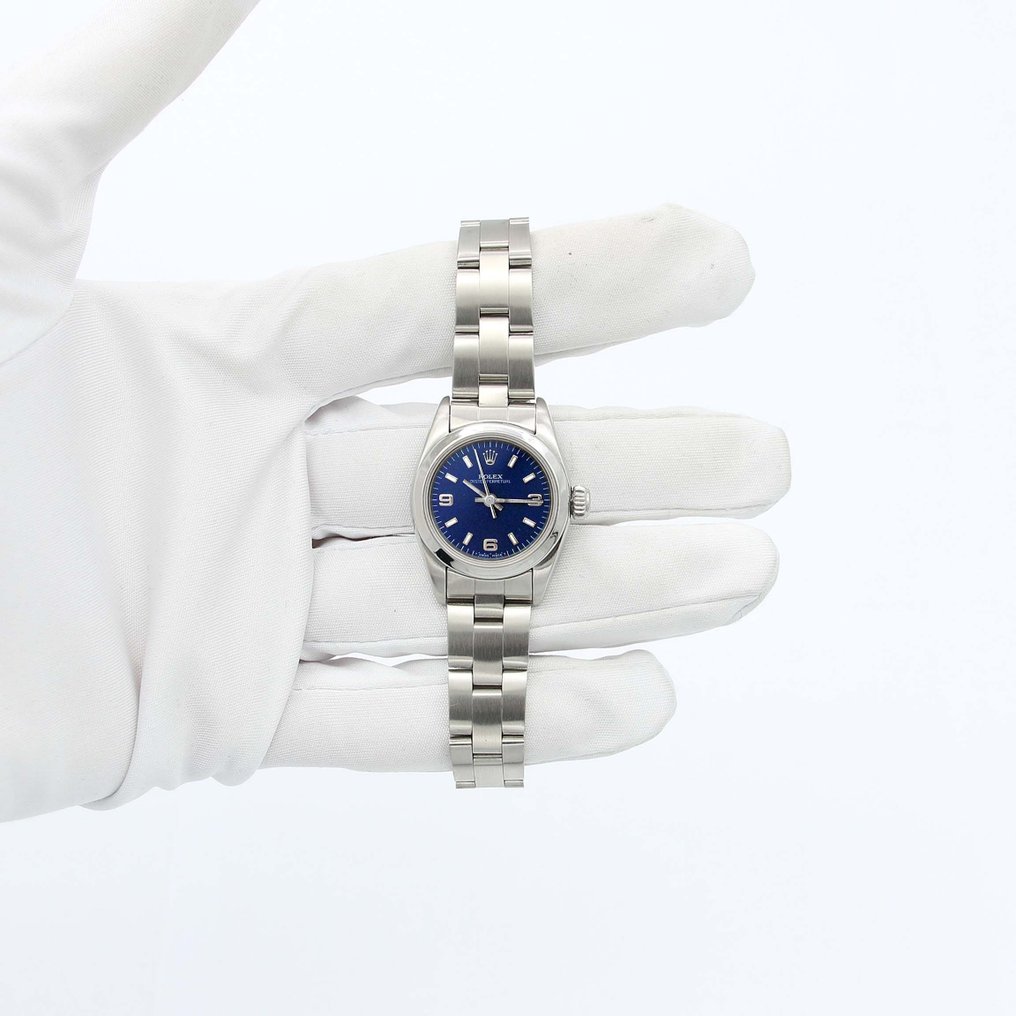Rolex - Oyster Perpetual - Blue 3-6-9 - Oyster - 67180 - 女士 - 1990-1999 #2.1