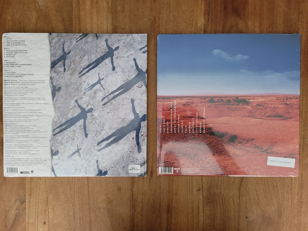 Muse - Absolution / Black Holes And Revelations - 多個標題 - LP 專輯（多個） - 重新壓制 - 2015 #1.0