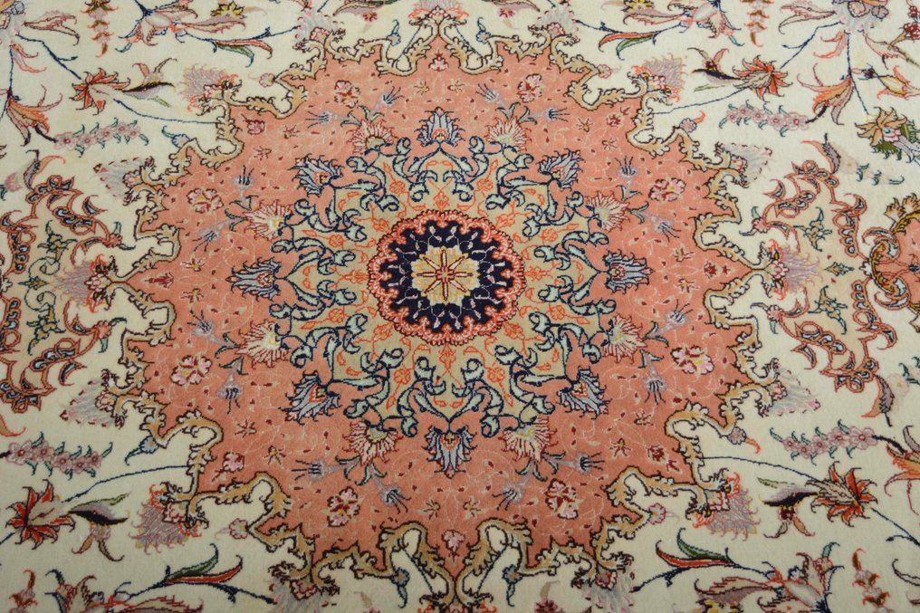 Tabriz 50 Raj - 非常精致的丝绸波斯地毯 - 小地毯 - 284 cm - 200 cm #2.1