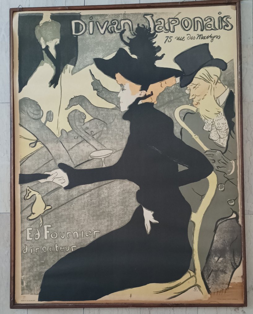 Henri de Toulouse Lautrec - Divan Japonais - 1893 - Δεκαετία του 1930 #2.1