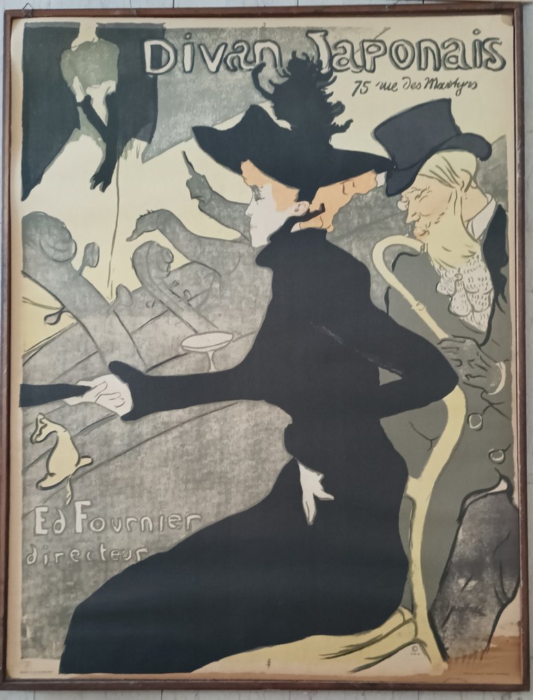 Henri de Toulouse Lautrec - Divan Japonais - 1893 - Δεκαετία του 1930 #1.2