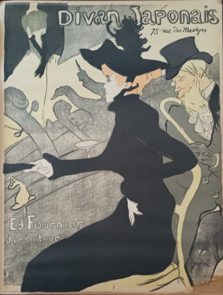 Henri de Toulouse Lautrec - Divan Japonais - 1893 - 1930er Jahre #1.1