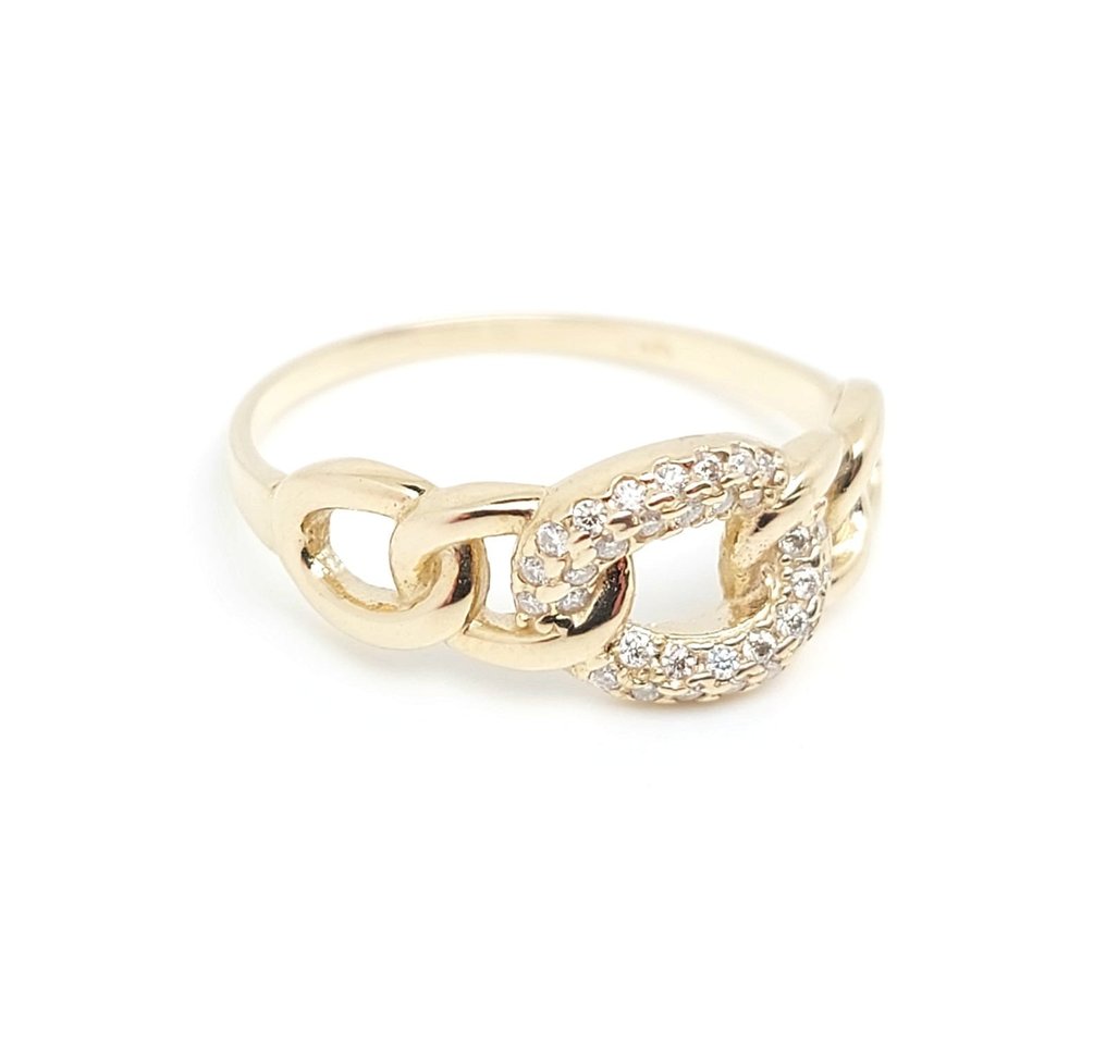 Gyűrű - 14 kt. Sárga arany - 0.40ct. tw. Gyémánt (Természetes) - 802651 #2.1