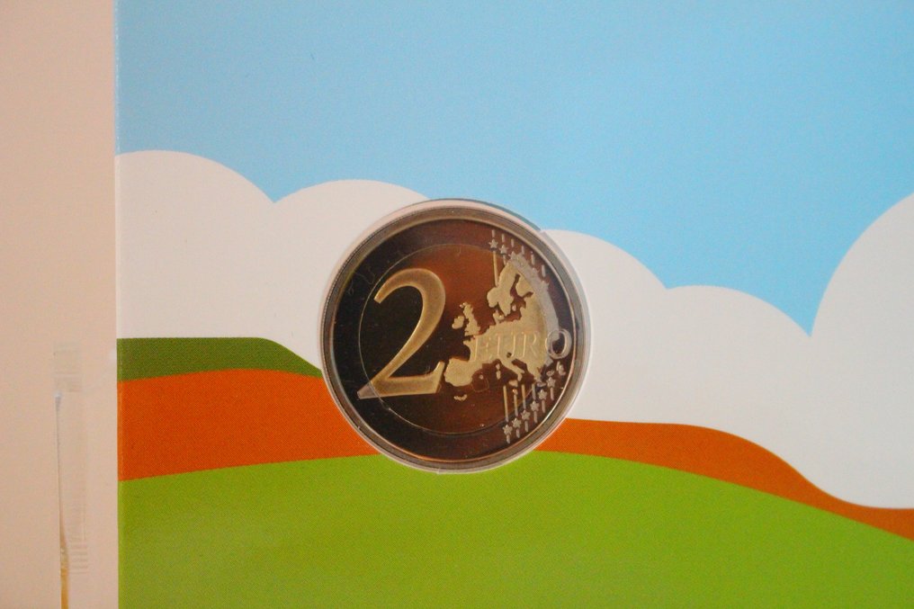 Πορτογαλία. 2 Euro 2014/2015 "Agricoltura Familiare" + "Timor" (2 monete) Proof #4.3
