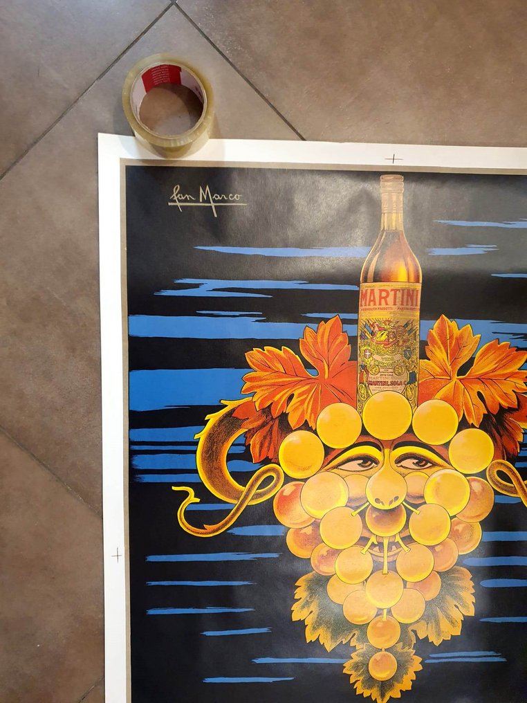 San Marco - Martini Vermouth - Manifesto originale anni '60 #2.1