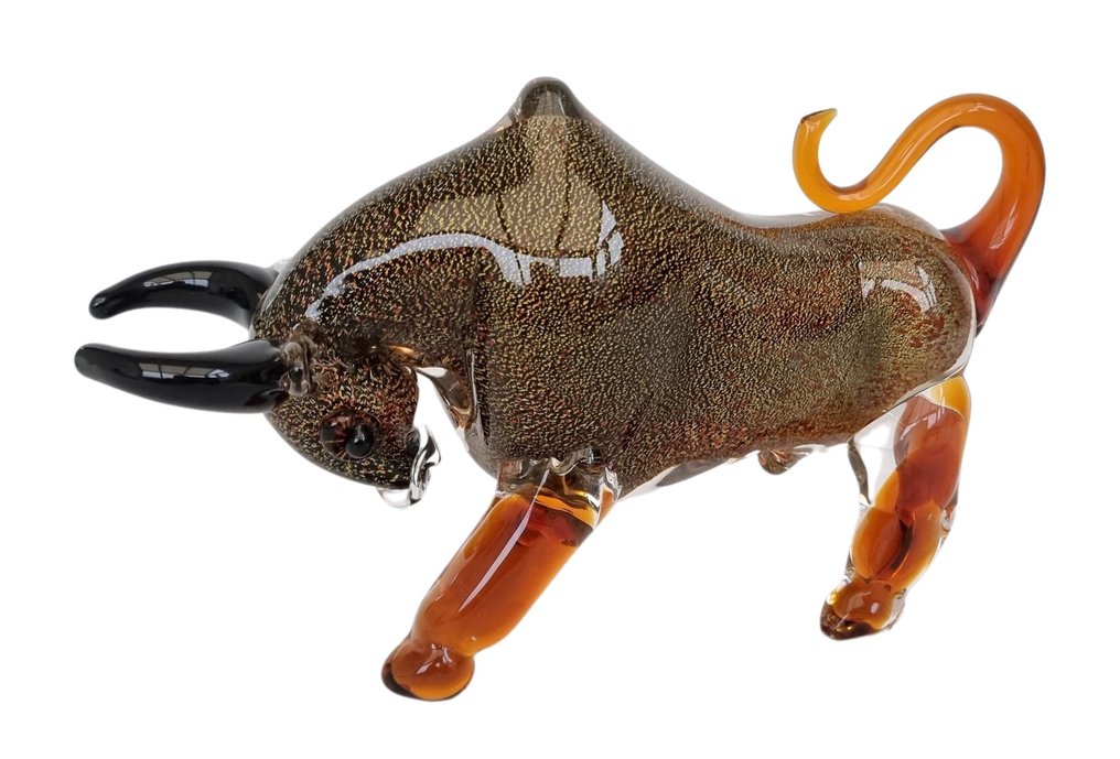 雕像 - Bull - 玻璃 #3.2