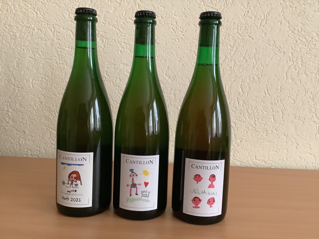 Cantillon - Nath 2021, 2022 & 2023 - 75cl -  3 bottles  #2.1