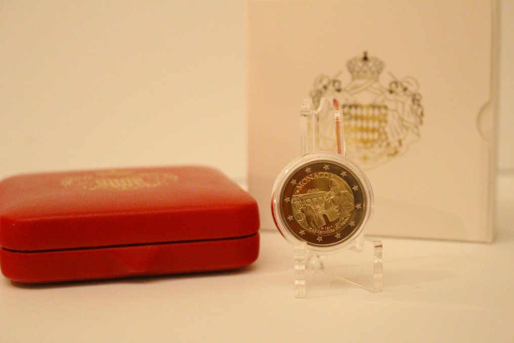 Mónaco. 2 Euro 2017 "Carabinieri" Proof #3.2