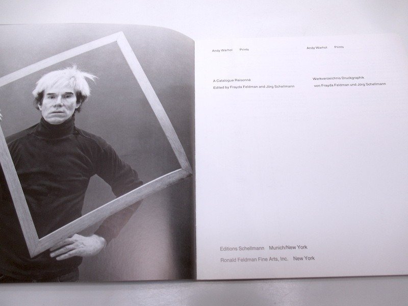 Andy Warhol - Andy Warhol Prints.  A Catalogue Raisonné + Andy Warhol A Factory - 1985-1998 #3.1