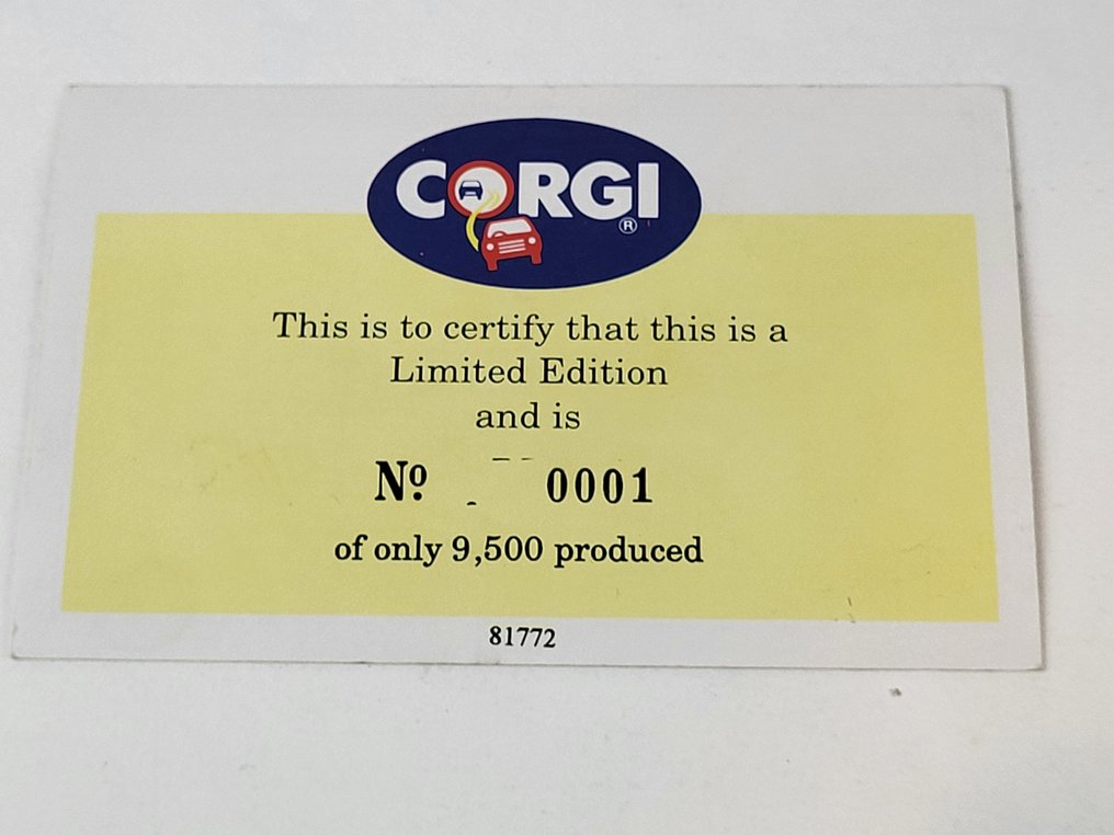 Corgi 1:55 - Model car - Corgi Classic Commercials – Leyland Tiger Bartons - Number 1 from a limited series! With certificate. #1.0