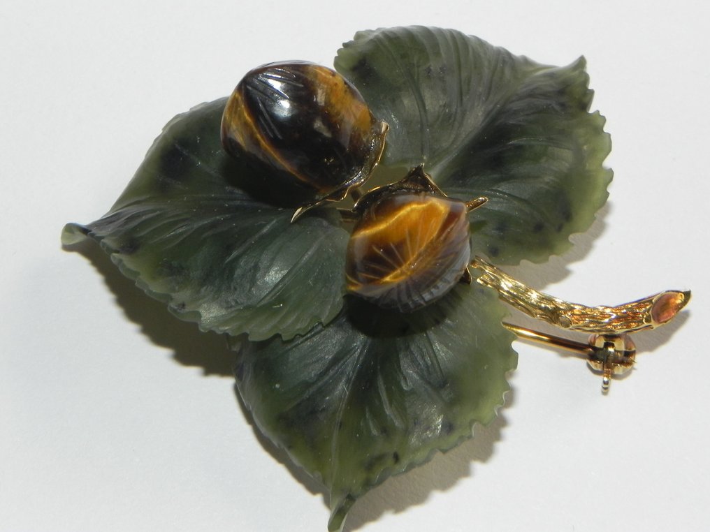 Brooch - 14 kt. Yellow gold #4.3