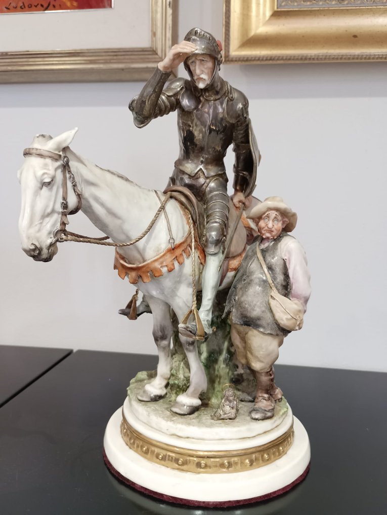 Giuseppe Cappè - Figurine - Don Chisciotte (2) - Ceramic #3.2