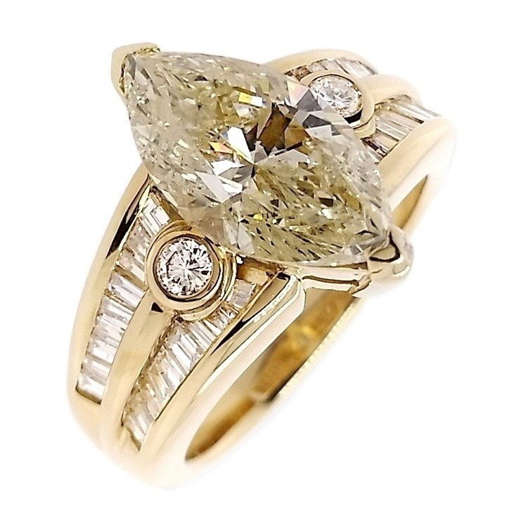 Ring Gelbgold Diamant  #1.1