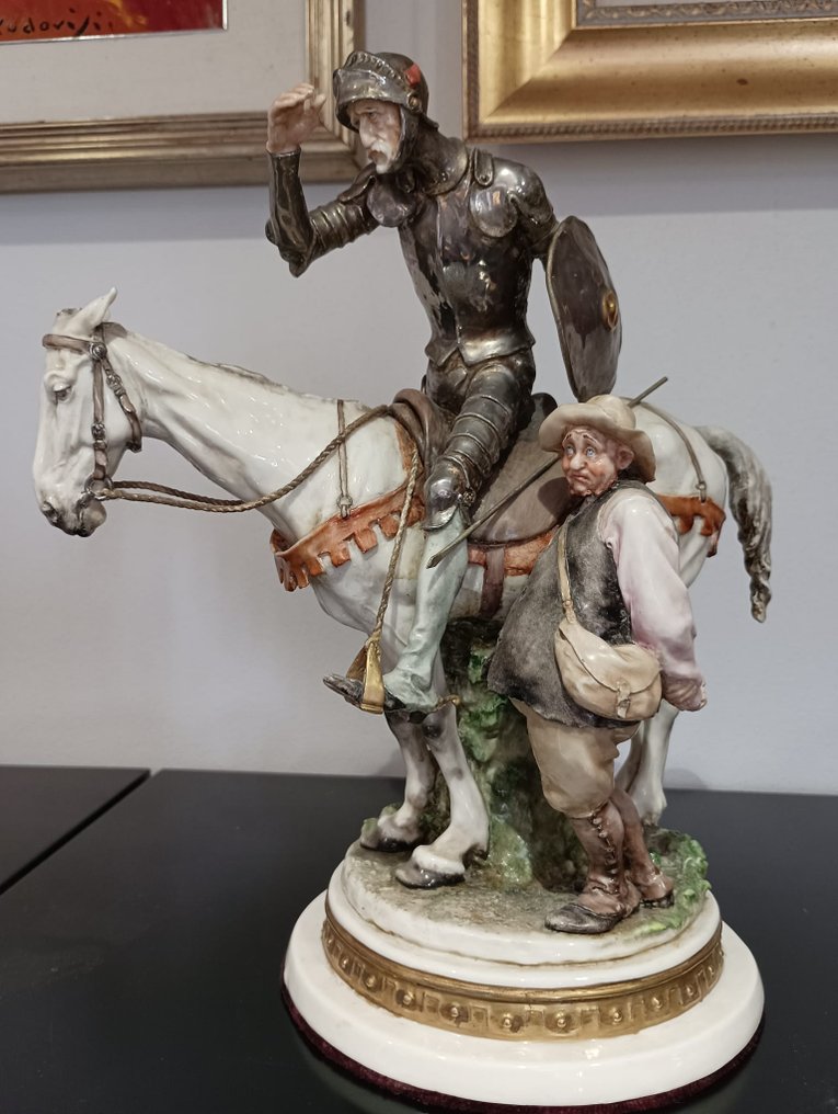 Giuseppe Cappè - Figurine - Don Chisciotte (2) - Ceramic #2.1