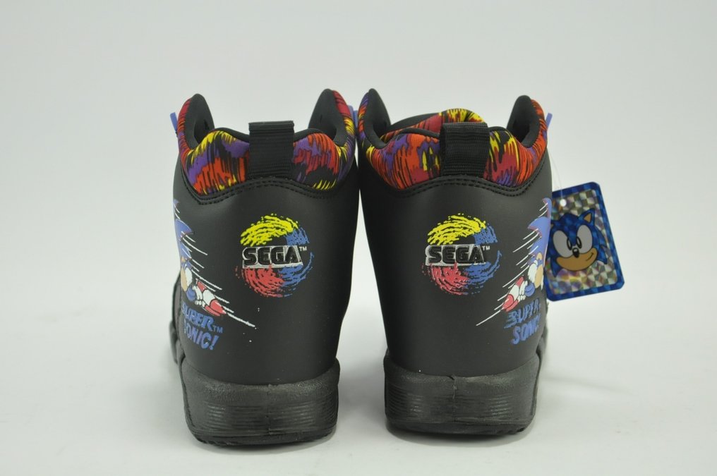 Sega - Sonic The Hedgehog Shoes Black Size 2 1/2, EU 18 - Videospil - I original æske #2.2
