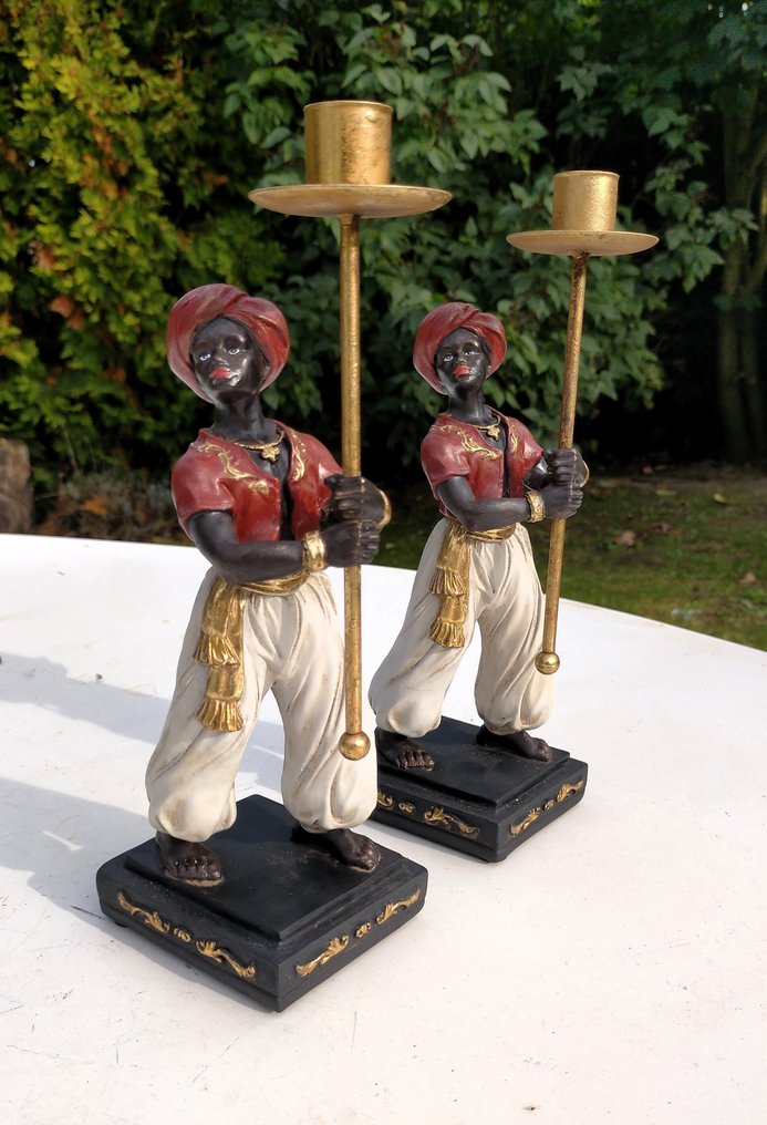 烛台 烛台 (2) - 树脂金属 #2.1