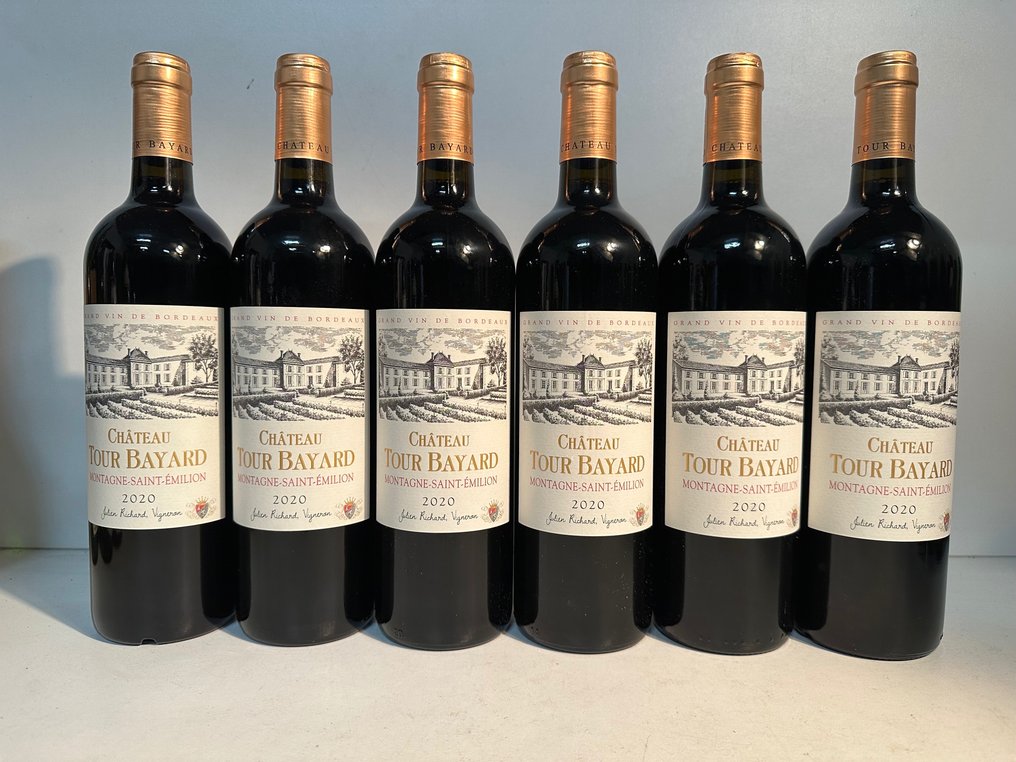 2020 Chateau Tour Bayard - 蒙塔涅-圣埃美隆 - 6 Bottles (0.75L) #1.1