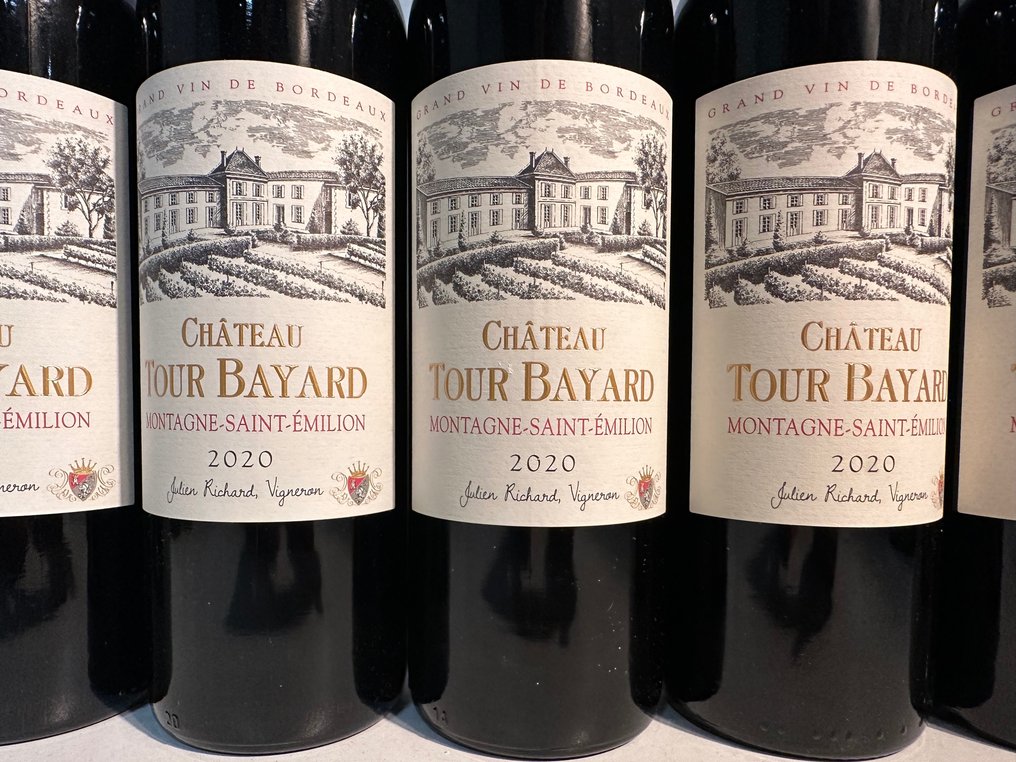 2020 Chateau Tour Bayard - 蒙塔涅-聖埃美隆 - 6 瓶 (0.75L) #2.2