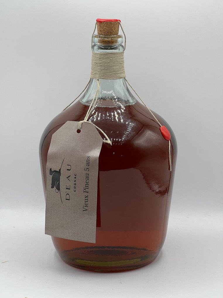 Deau - Pineau des Charentes - Vieux Pineau Blanc 5 years - Cognac - 1 Bottle (3.8L) #1.0