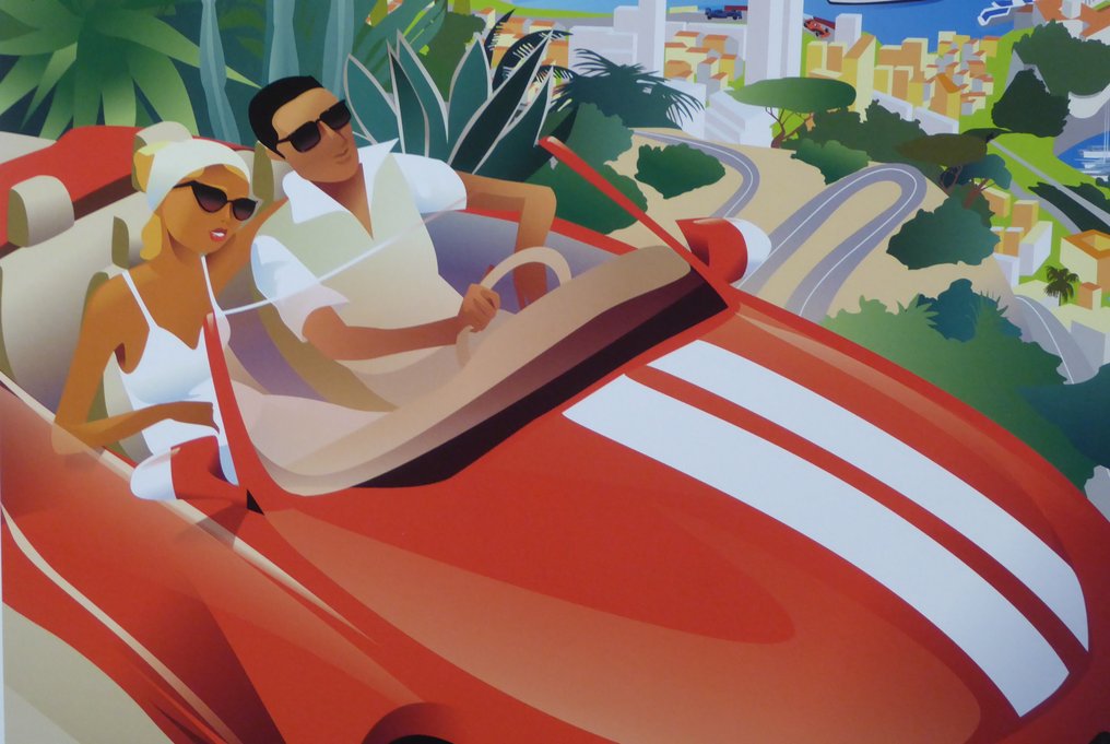 Lionel Tarchala - Original Monaco / Monte Carlo / Cote d`Azur Plakat - Δεκαετία του 2010 #1.0
