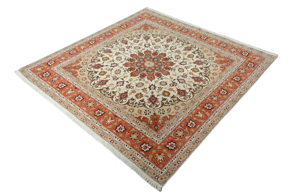 大不里士 50 Raj - 小地毯 - 203 cm - 200 cm #2.1