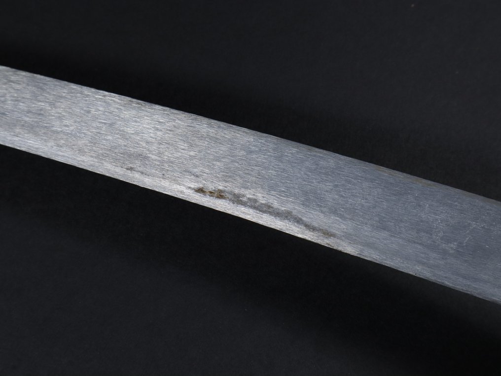 Schwertmontierung - Holz, Metall - Japan - Koshirae (Tsuba von Choshu Zumi Yuken 長州住友賢) mit Holzbox #2.2