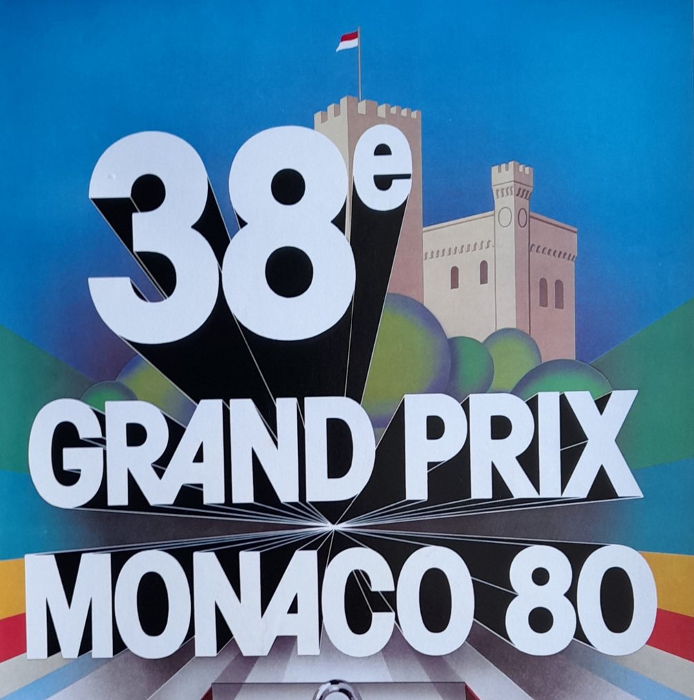 Jacques Grognet - Grand Prix Monaco 15-18 mai 1980 - Prix automobile #1.2