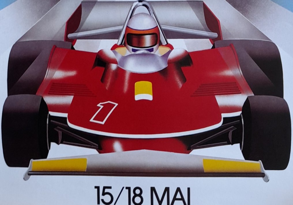 Jacques Grognet - Grand Prix Monaco 15-18 mai 1980 - Prix automobile #2.1