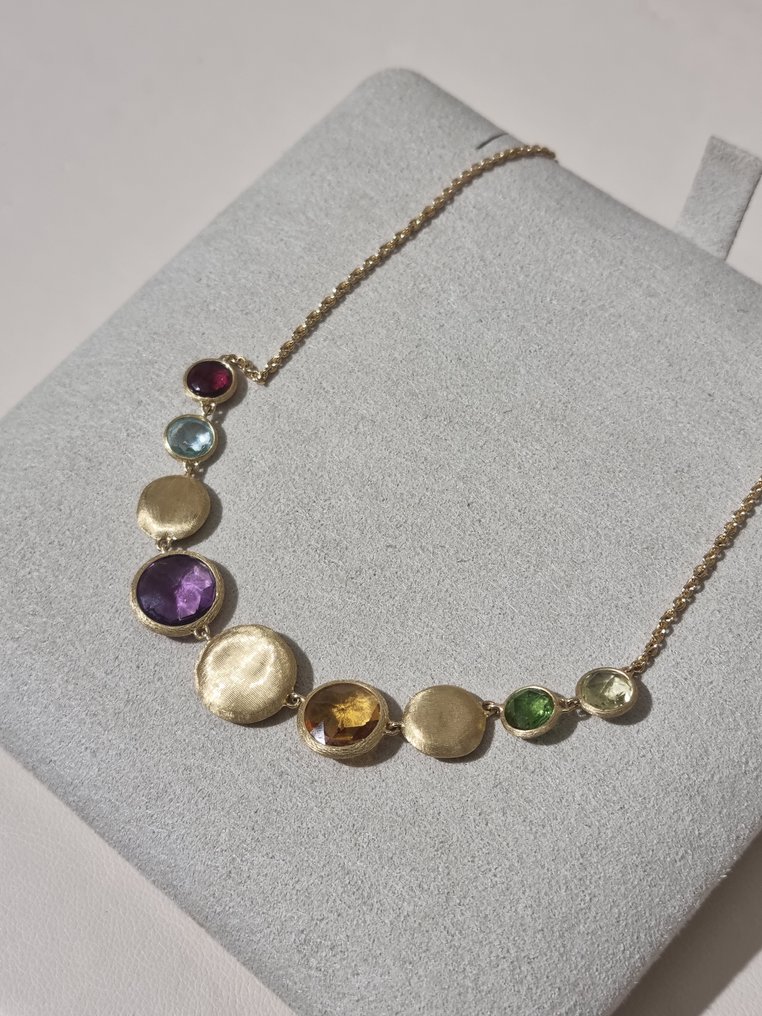 Marco Bicego - Collier - 18 carats Or jaune Améthyste - Topaze #1.0