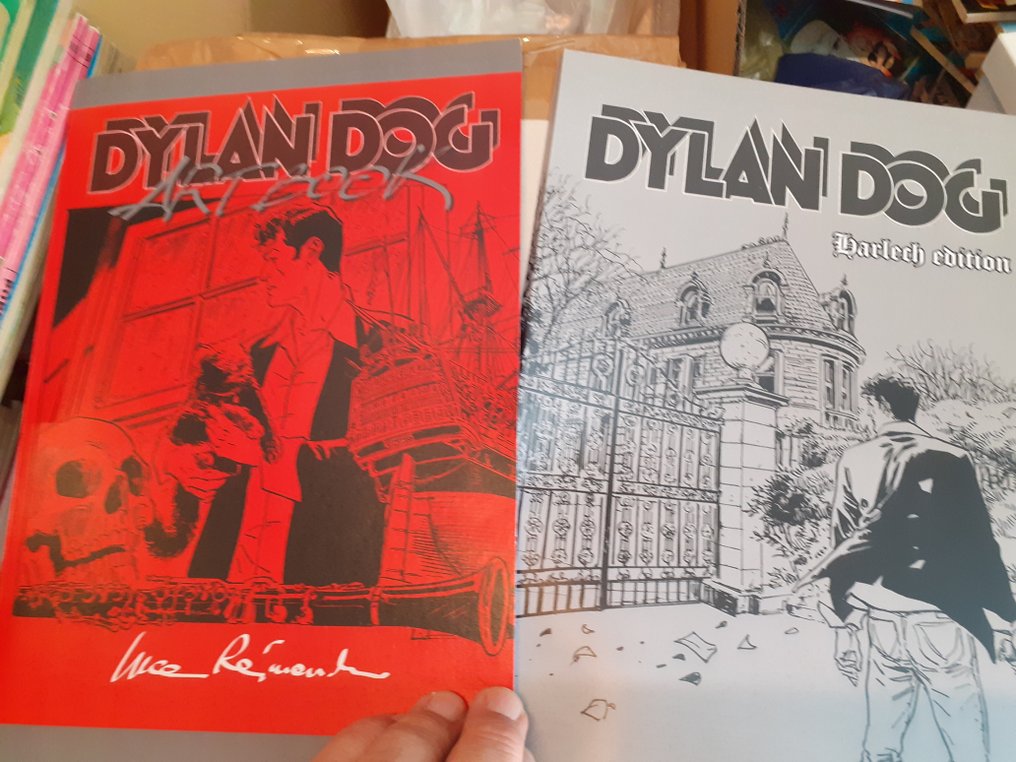 Raimondo, Luca - 2 Portfolio - Dylan Dog - Artbook / Harlech - 2016 #1.0