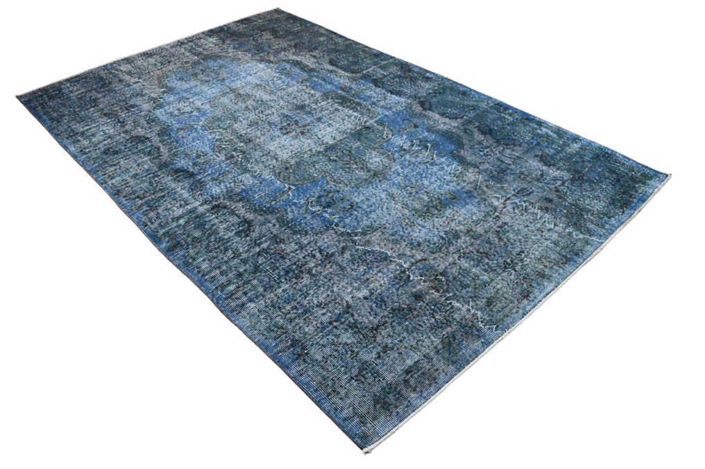 蓝色复古 √ 证书 √ 已清洁 - 小地毯 - 270 cm - 170 cm #2.1