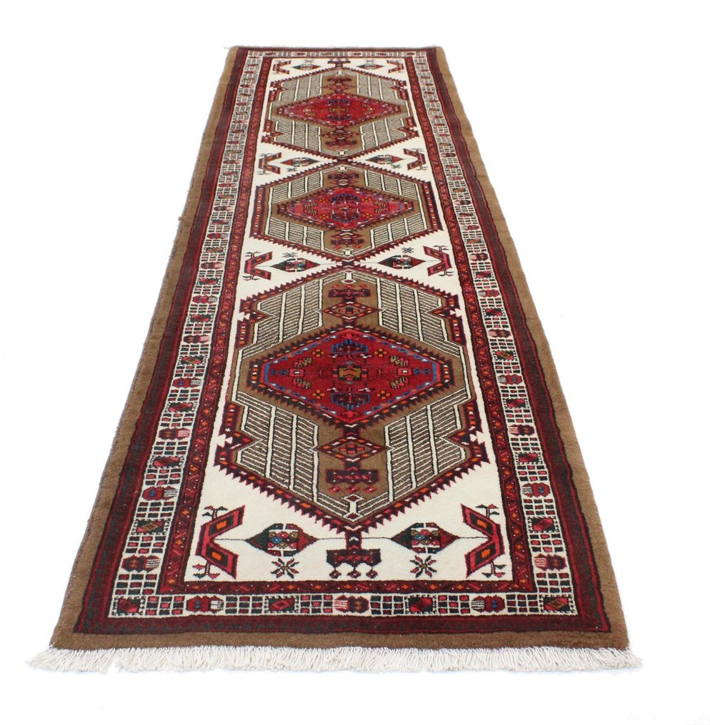 波斯地毯 Ardebil，由真羊毛製成 - 小地毯 - 350 cm - 100 cm #1.1